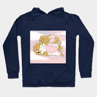 Pregnant pomeranians Hoodie